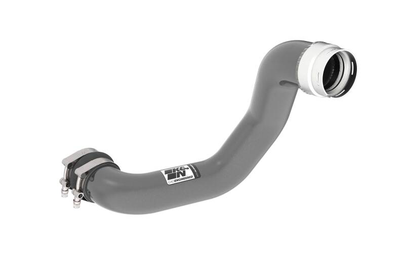 Chevrolet Colorado Charge Pipe Kit - K&N Engineering - Aluminum Tube - Gunmetal Gray - `23-`24 Chevrolet Colorado Charge Pipe Kit - K&N Engineering - Aluminum Tube - Gunmetal Gray - `23-`24